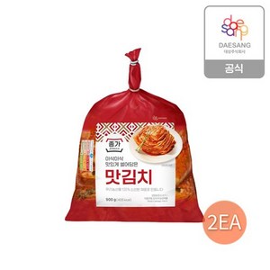 종가집 [종가] 종가 맛김치 900g 2개