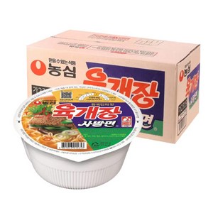 농심 육개장 사발면 86g, 24개