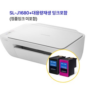 삼성 SL-J1680 가정용 잉크젯복합기(대용량 재생잉크포함)