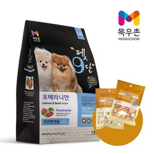 목우촌펫 펫9단 전연령견용 포메라니안 기능성 사료, 오리, 1.8kg, 1개