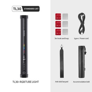 Godox LED 튜브 라이트 사진 조명 앱 휴대용 스틱 비디오, 01 TL30, 1개