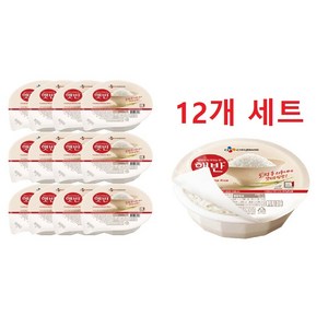 찰리팡 백미 햇반 1묶음, 200g, 12개