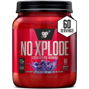 노익스 BSN N.O.-XPLODE Pe Wokout, 포도, 1.11kg