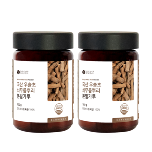 국산 우슬초 쇠무릎뿌리 분말 가루, 2개, 100g