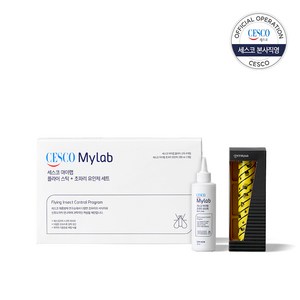 세스코 마이랩 플라이스틱 4개입+유인제 190 ml 1개입 세트, 1개