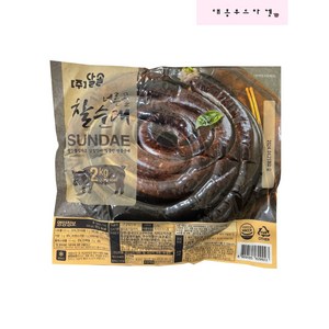 달솔 너른골 찰순대 2kg, 1개