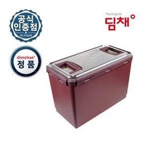 정품 딤채 김치통 위니아 김치냉장고 용기 투명 와인 EZ생생 14.1리터 WD118981, 14.1L, 1개