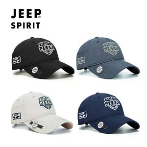 웹도매 JEEP SPIRIT 지프 스피릿 볼캡 CA0611, 라이트그레이, 1개