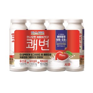 파스퇴르 쾌변요구르트 사과150ml, 150ml, 16개