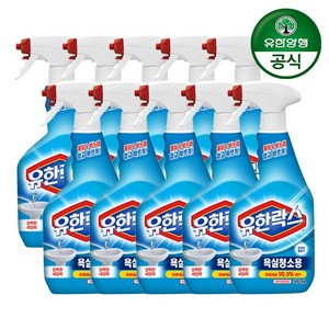 유한락스 욕실청소용 세정제, 500ml, 10개