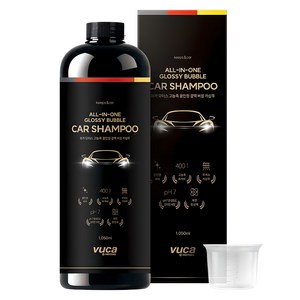 뷰카 모터스 고농축 올인원 광택 버블 카샴푸, 1.05L, 1개