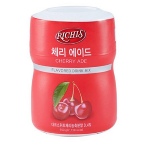 (주)동서 리치스 체리 에이드, 550g, 1개입, 3개