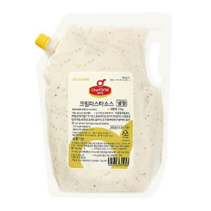 [옐로가든] 까르보나라 크림파스타소스 대용량 파우치 2kg/대상 쉐프원, 2kg, 9개