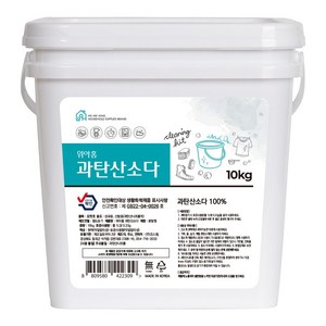 위아홈 과탄산소다 대용량 10kg 세탁세제 바스켓+계량스푼증정 산소계표백제, 6개