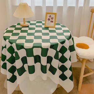 원데이 깔끔한 식탁보, 미로초록, 1개, 60 x 90 cm