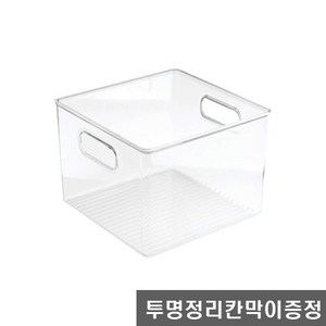 체인컴퍼니 투명 수납 정리함 중형, 1개