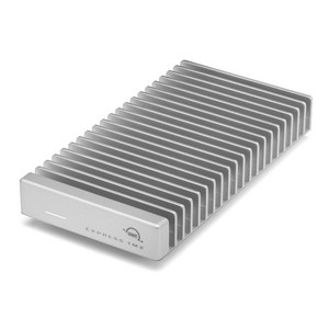 OWC Expess 1M2 썬더볼트4 USB4 NVMe M.2 USB-C 외장SSD 외장하드 케이스 ALL 알루미늄 히트씽크, 1개