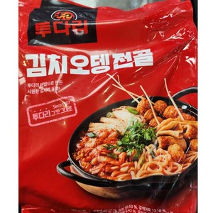 투다리 김치오뎅전골 653g 간편조리 투다리 머치바잉, 1개