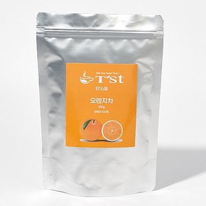 티스트 건조 오렌지차 100g 말린 오렌지칩, 1개, 1개입