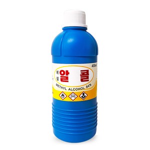 메탄올 메틸 메칠 공업용 알코올 알콜 피부소독 금지 400ml 1개