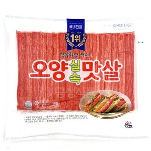 사조 오양맛살 1kg, 4개