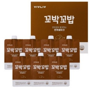 비브리브 꼬박꼬밥 챙겨먹는 한끼쉐이크 밤, 40g, 7개