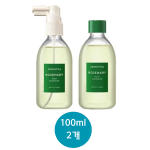 아로마티카 로즈마리 루트 인핸서 100ml 2개 세트, 1세트