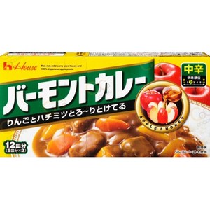 일본 하우스 바몬드카레 약간매운맛 12인분 230g 2개