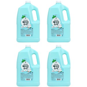 퐁퐁 베이킹소다 주방세제, 3000ml, 4개