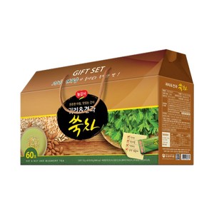 광야식품 귀리&견과 쑥차, 20g, 60개입, 1개, 20g