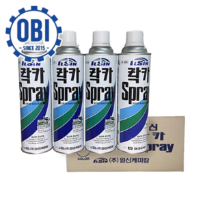 일신 락카 스프레이 1박스 40개입, 은색, 420ml, 40개