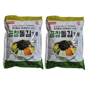 K-Food 케이푸드 곱창돌김가루 1kg, 2개