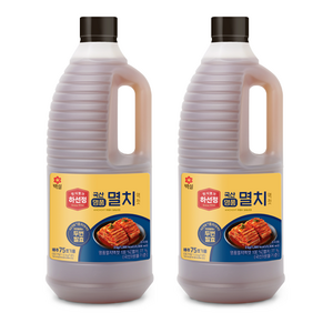 하선정 남해안 명품 멸치액젓, 3kg, 2개