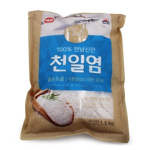 사조대림 사조해표 천일염 1.5kg, 1개