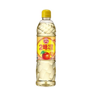 오뚜기 2배 사과식초, 900ml, 5개