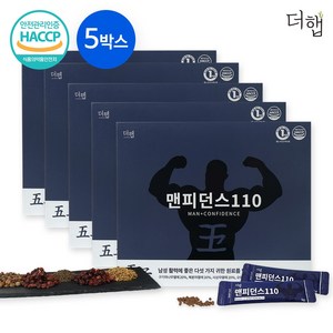 더햅 맨피던스110(60포), 300g, 5박스