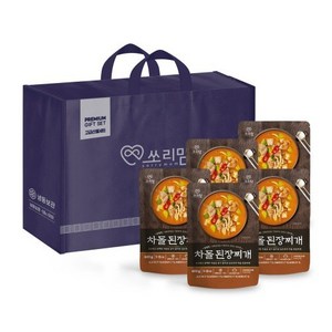 쏘리맘 차돌된장찌개 5팩 선물 세트 각 600g, 5개