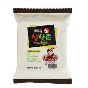 제주콩 생 낫또 종합구성 특허기술로 만든 냄새없고 맛있는 나또, 53g, 60개