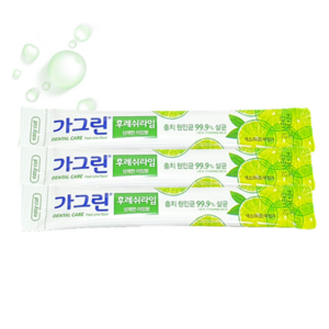 가그린 상쾌한 라임향 일회용 스틱 구강세정제, 10ml, 30개