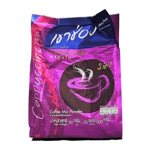 태국 카오숑 KhaoShong 카푸치노 커피 믹스 파우더 500g / CAPPUCCINO Coffee Mix Powder, 1개, 1개입