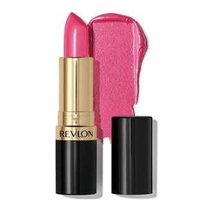 REVLON Lipstick Supe Lustous Lipstick Ceamy F REVLON 립스틱 슈퍼 러스트러스 립스틱 부드럽고 풍성해 보이는 입술을 위한 크리미, 430 소프트실버 로즈, 1개