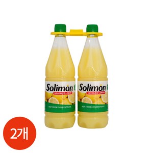 COSTCO 코스트코 SOLIMON 스퀴즈드 레몬주스 1Lx2(착즙), 1L, 2개