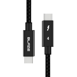 블레이즈 썬더볼트4 T40 케이블, 1.2m, 블랙, 1개