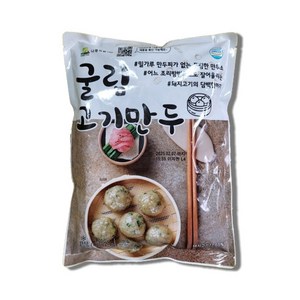 산동 나래 굴림고기만두 1kg, 1개