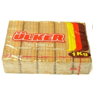 Ulke Tea Biscuits 2.2lb (1000g) (2.2 lbs) 울커 티 비스킷 2.2파운드(1000g) (2.2파운드), 1개, 1kg