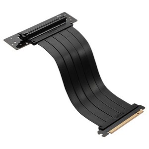 MSI PCI-E 4.0 X16 라이저 케이블 (180mm 블랙), 1개, 180mm