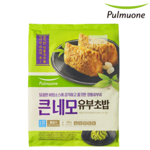 풀무원 큰네모 유부초밥 4인, 395g, 1개