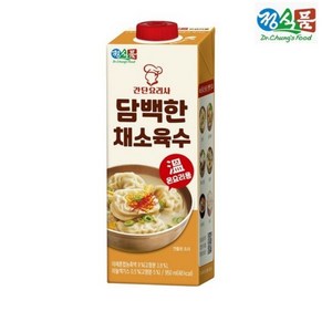 정식품 담백한 채소육수 950mlx12팩, 950ml, 12개