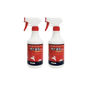 벅스올킬 유제 500ml 바퀴벌레약 개미 진드기 살충제 퇴치제, 1개, 2개