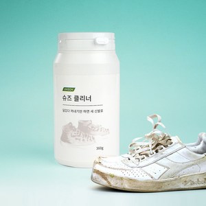 유니손 운동화크리너 신발 세척 세탁세제 360g, 1개